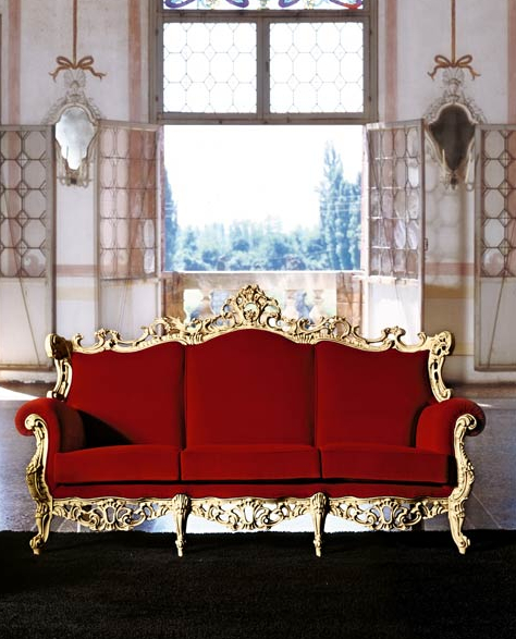 Трехместный диван Tonin casa 1578 L585 TR12, L501 TR18