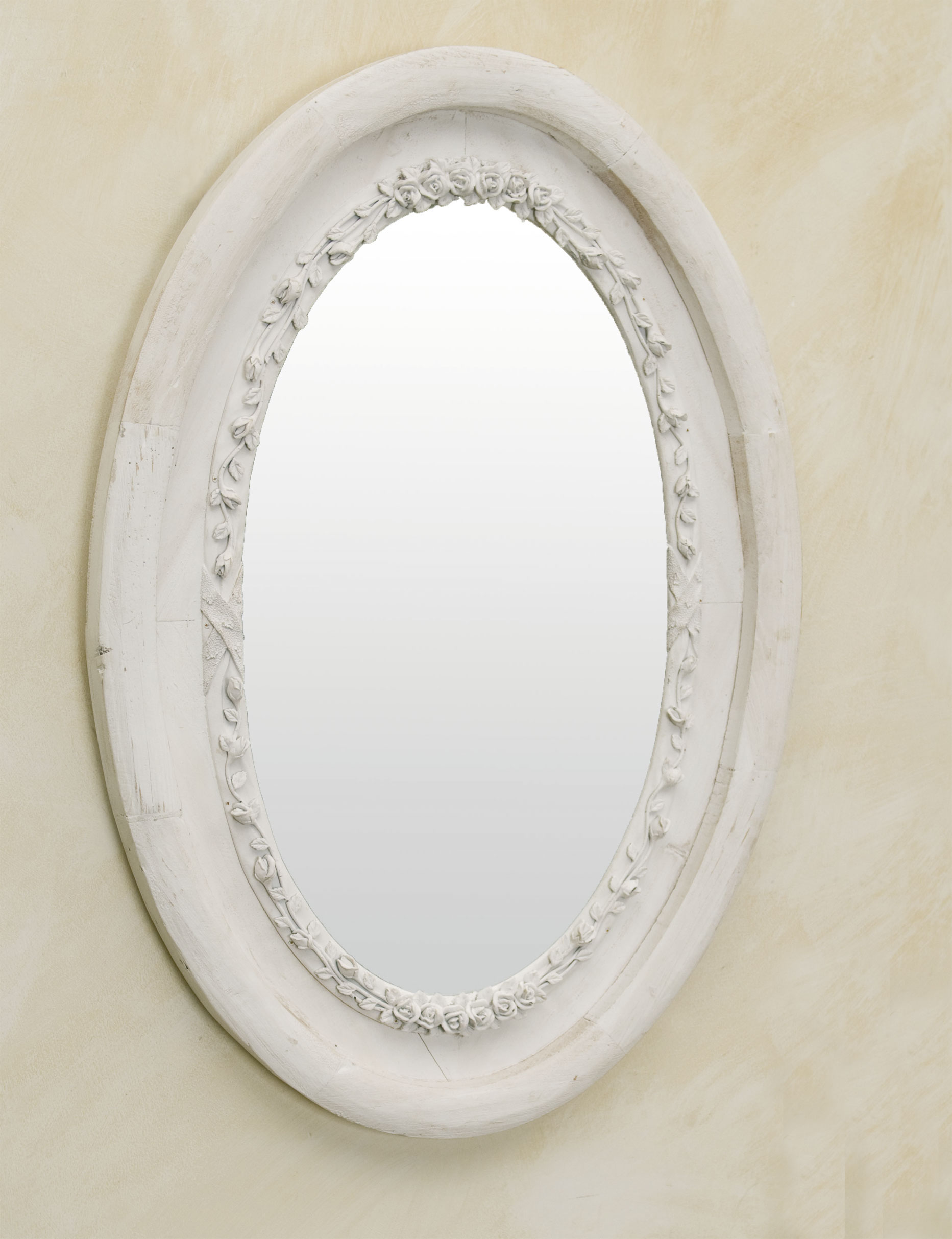Зеркало в стиле Прованс из застаренного дерева, Италия
