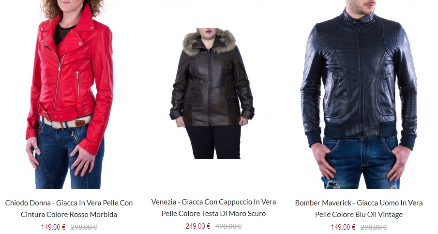 Купить итальянскую кожаную куртку LeatherTrend 