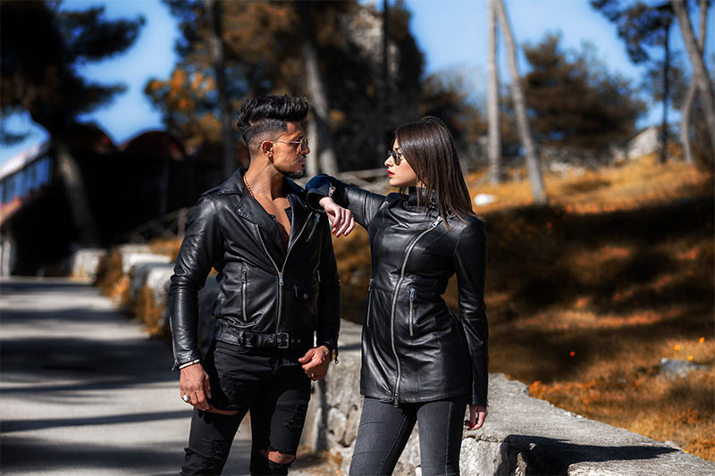Итальянские кожаные куртки для мужчин и женщин