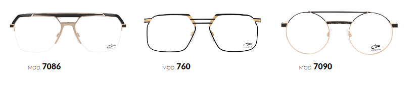 дизайнерские очки для мужчин от немецкого бренда CAZAL
