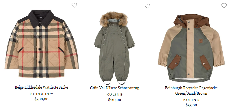 брендовая детская одежда из Германии для мальчиков