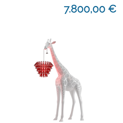 купить осветительные приборы в Италии и Германии: торшер-жираф