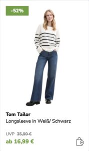 Tom Tailor Закрытая распродажа доставка из Европы