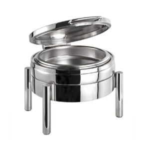 APS Chafing Dish Premium 44×54 см: большой круглый чан-подогреватель (chafing dish)