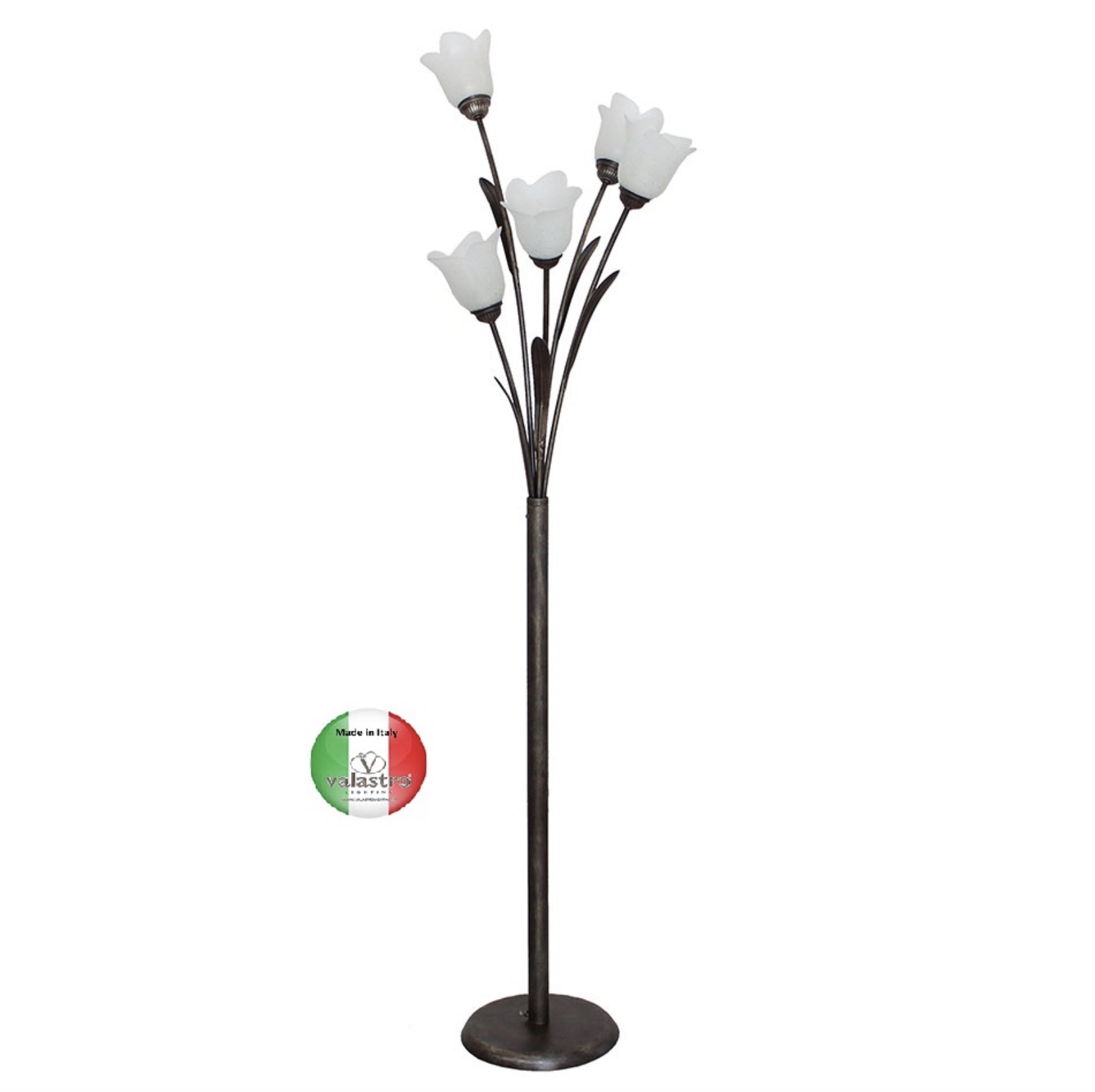 Напольная лампа Aurora от Valastro Lighting — это воплощение элегантности и утончённого стиля.