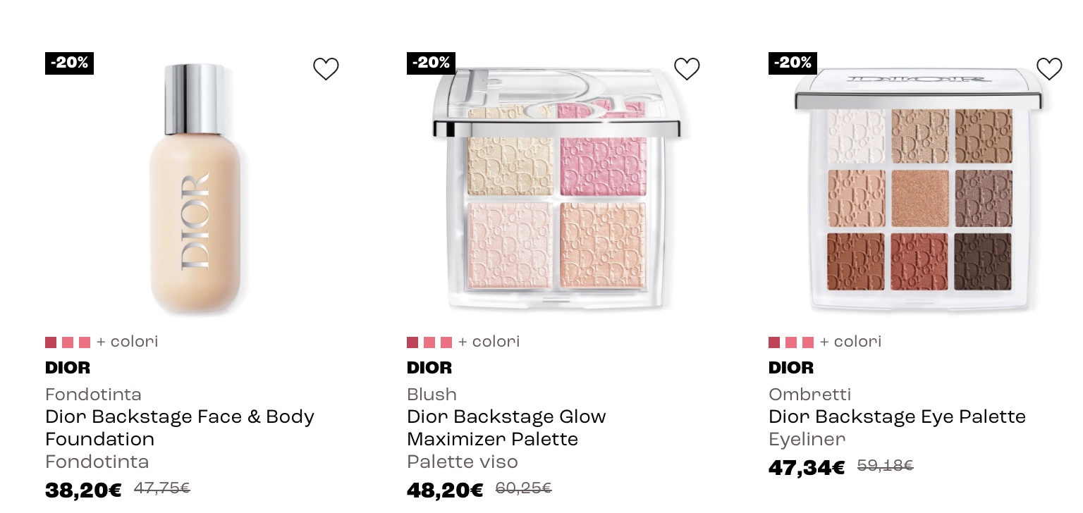 Dior Backstage купить на Pinalli