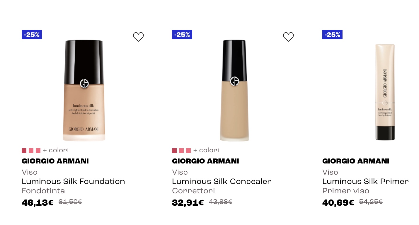 George Armani Foundation купить на Pinalli