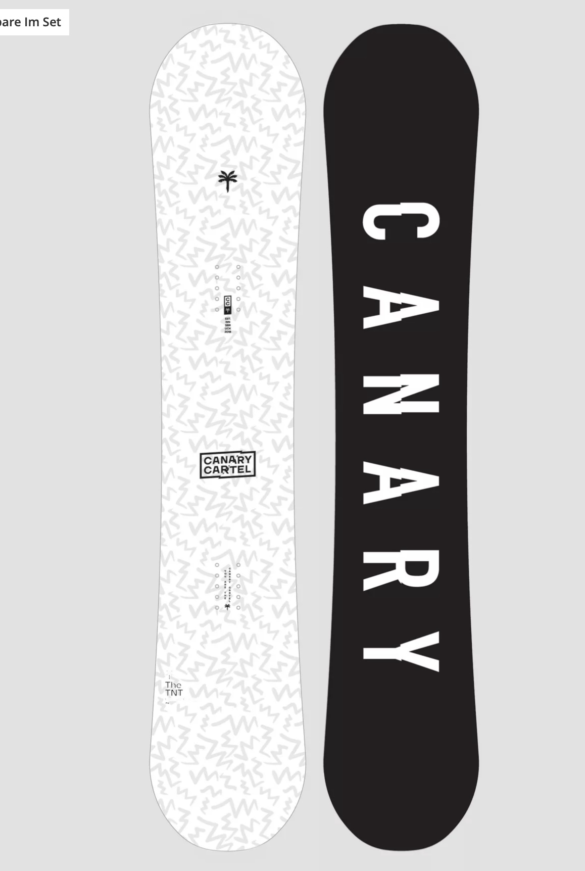 Canary Cartel TNT 2025 Snowboard — универсальная доска 2025