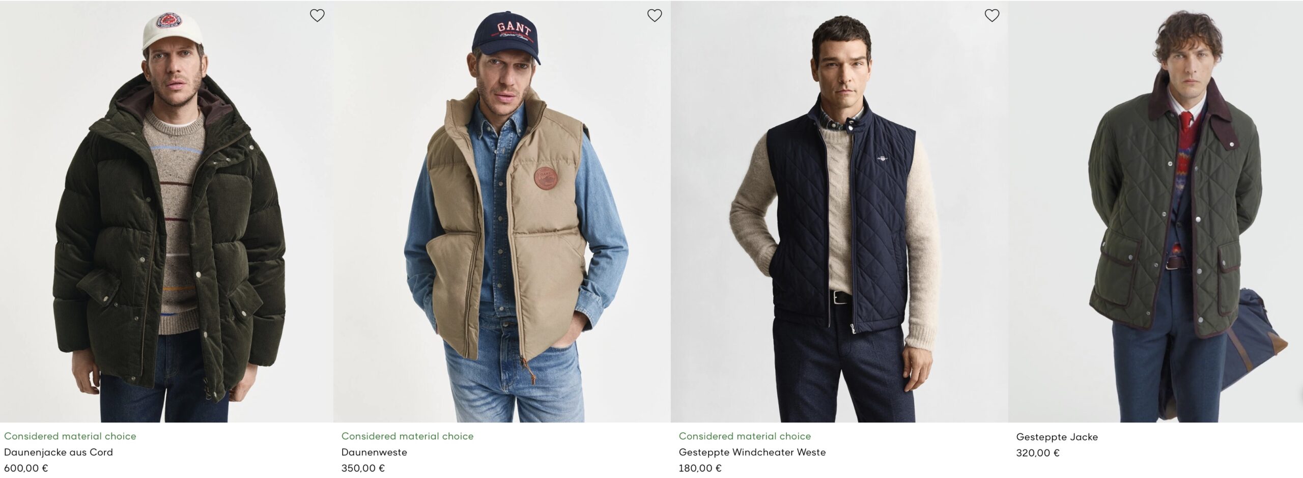 Верхняя одежда Gant: купить в Европе