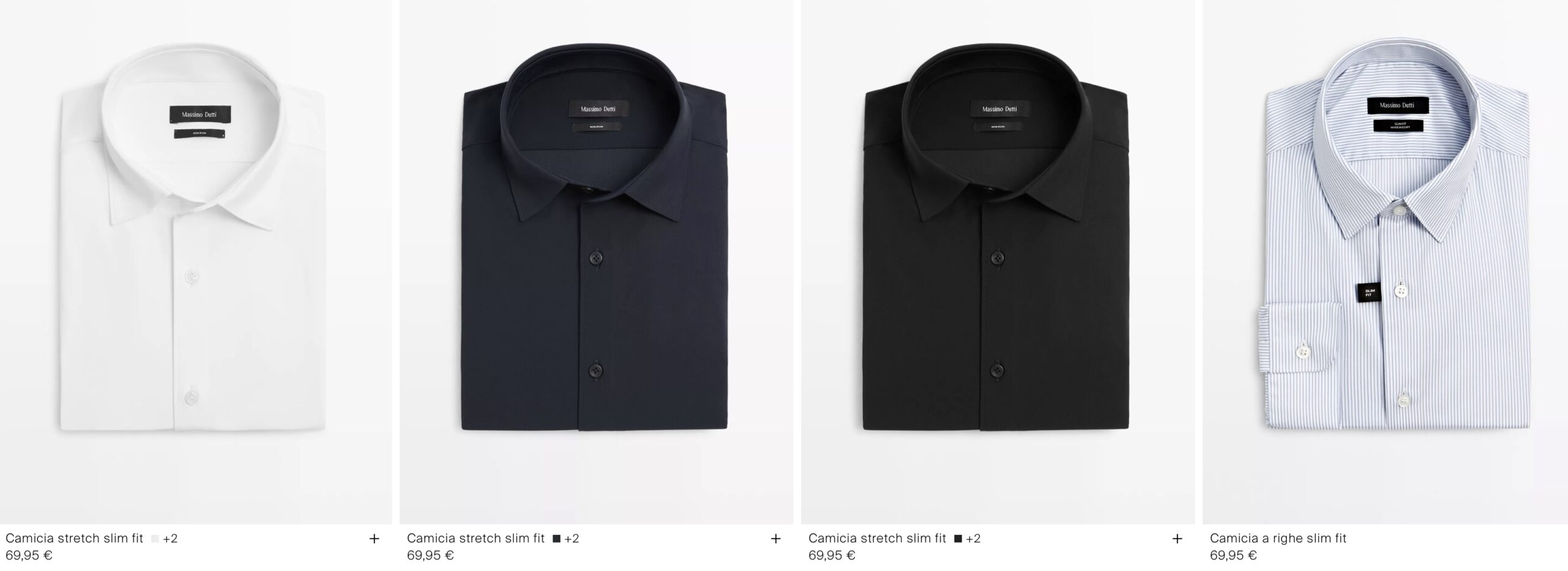 Рубашки Massimo Dutti купить в Европе с Aukciony