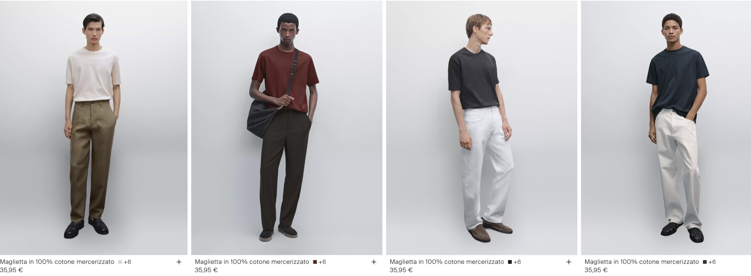 Футболки Massimo Dutti купить в Европе