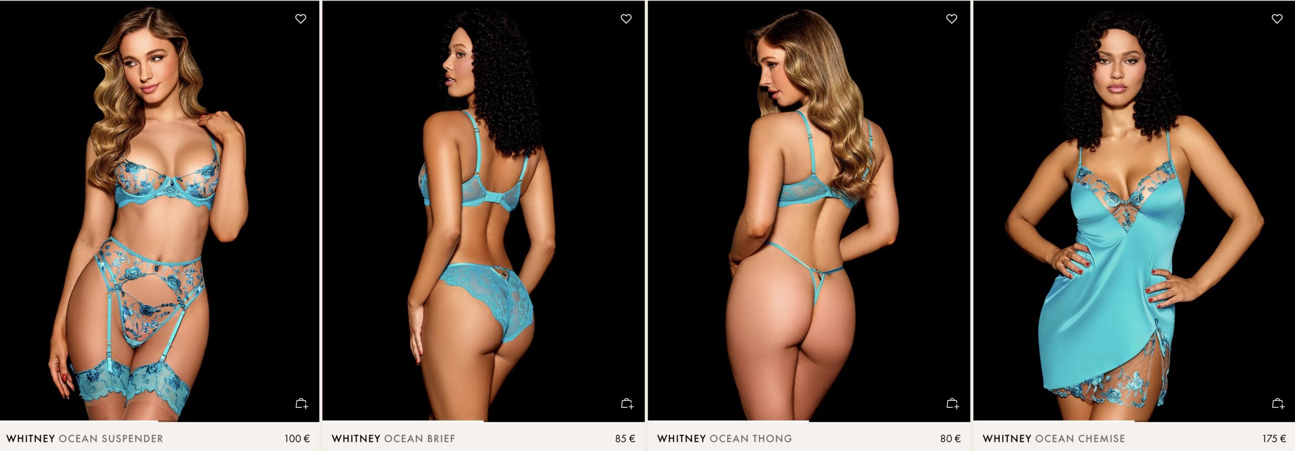 коллекция WHITNEY заказать белье из Европы