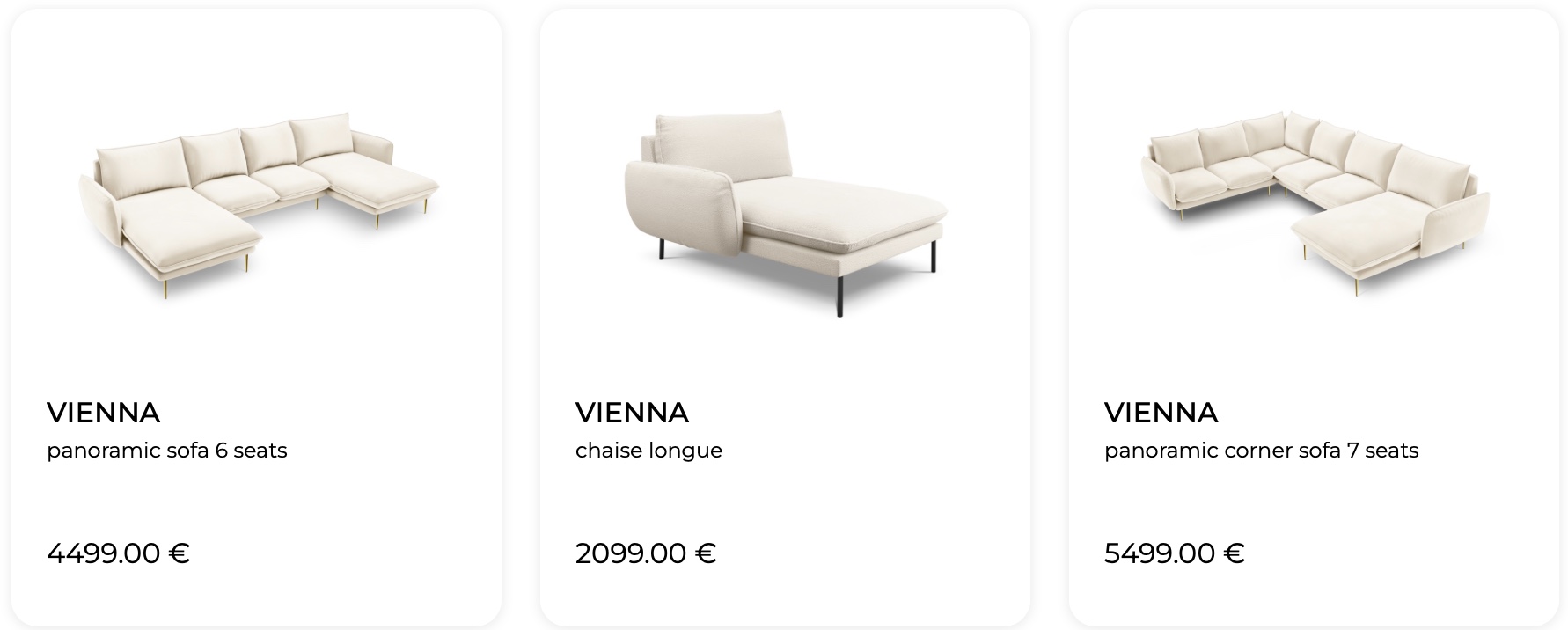 купить дизайнерскую мебель из Европы Сosmopolitan Design коллекция Vienna