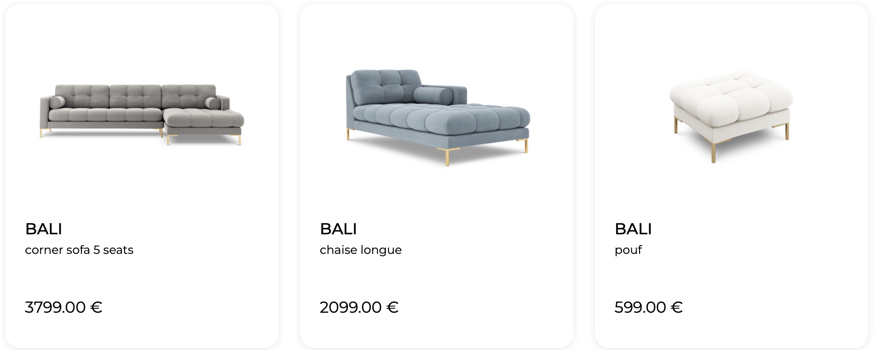 купить дизайнерскую мебель из Европы Сosmopolitan Design коллекция Bali