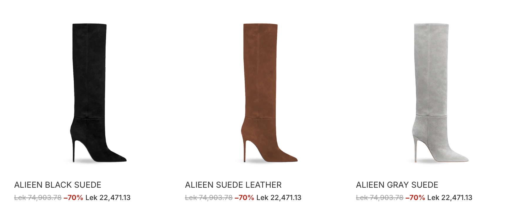 заказать обувь из Европы Identità boots ALIEEN