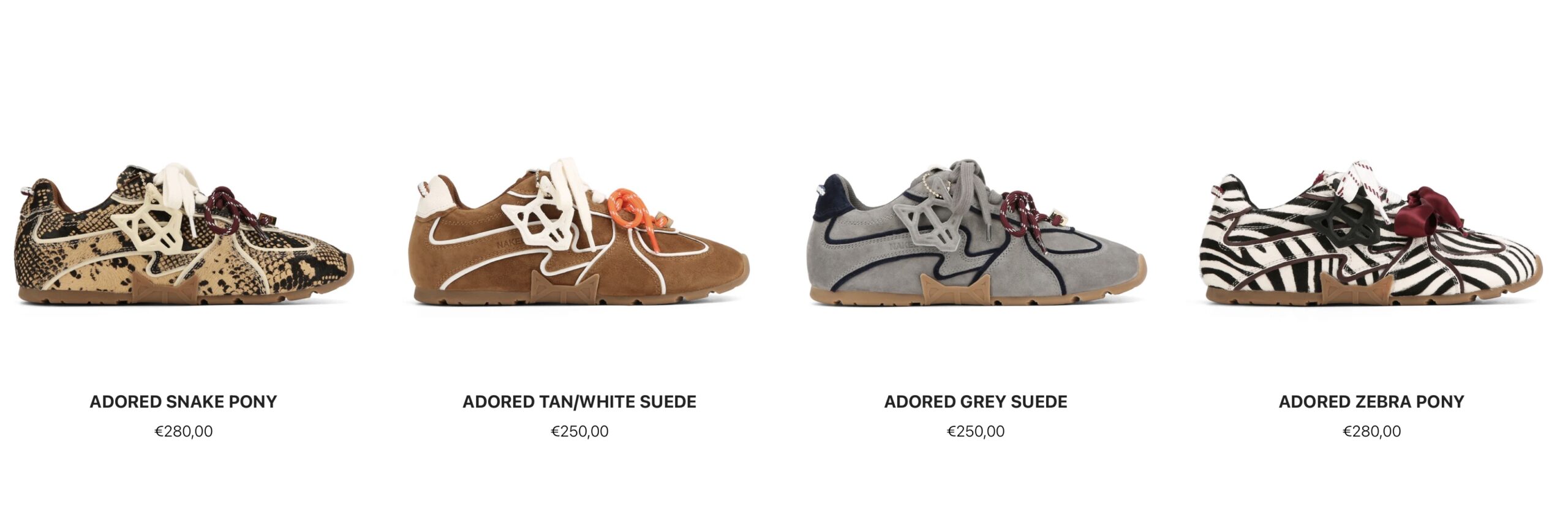 заказать обувь из Европы: Naked Wolfe женские кроссовки