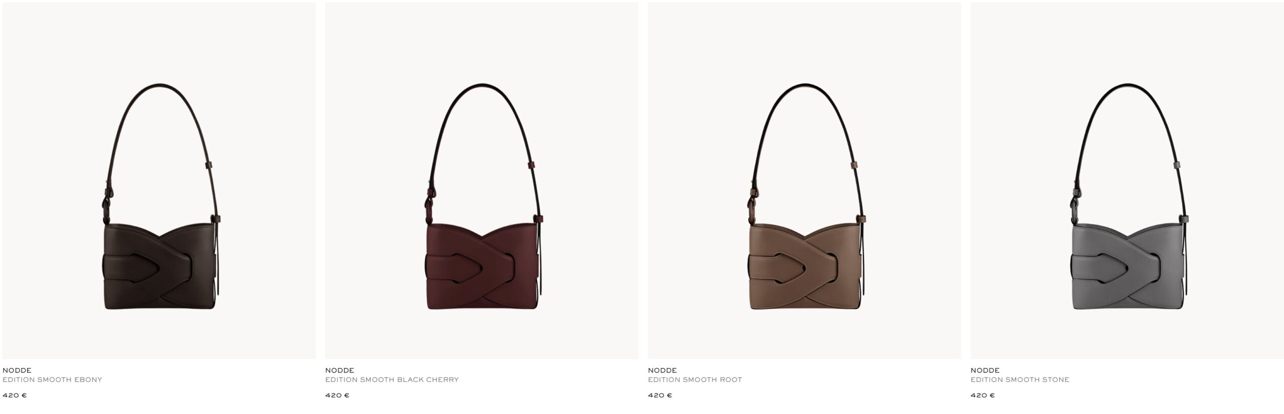 кожаные сумки и аксессуары из Европы: Polène Paris коллекция Nodde