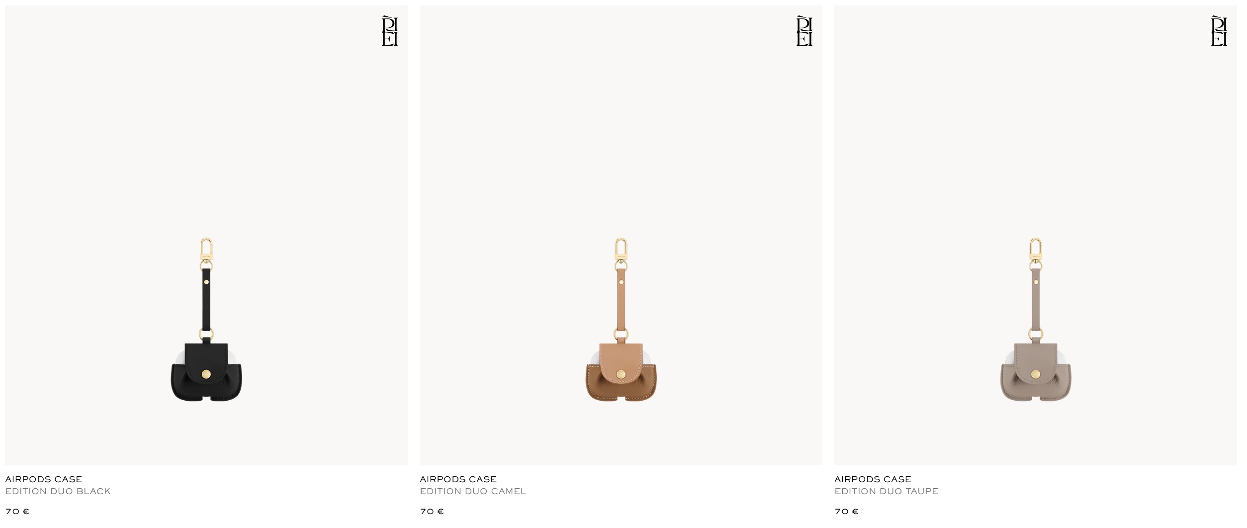 кожаные сумки и аксессуары из Европы: кейсы для наушников