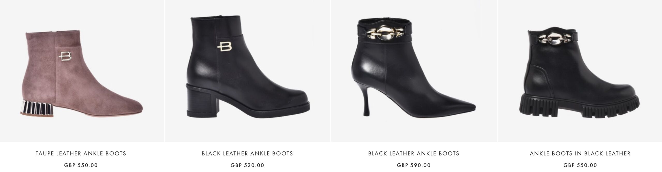 заказать обувь и сумки из Италии: женские сапоги и ботильоны Baldinini