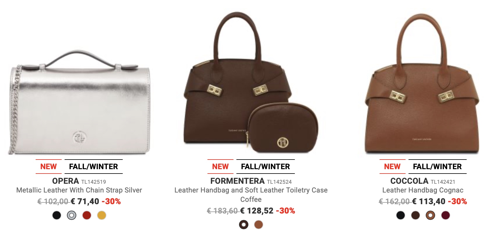 Tuscany Leather женские сумки