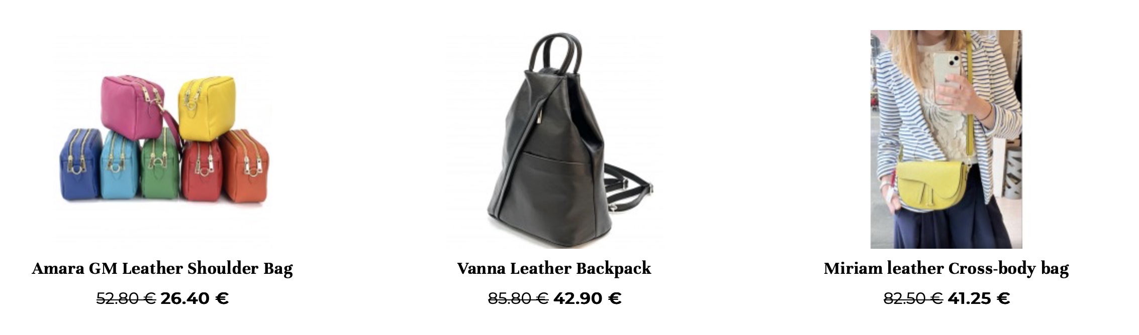 Florence Leather Market сумки