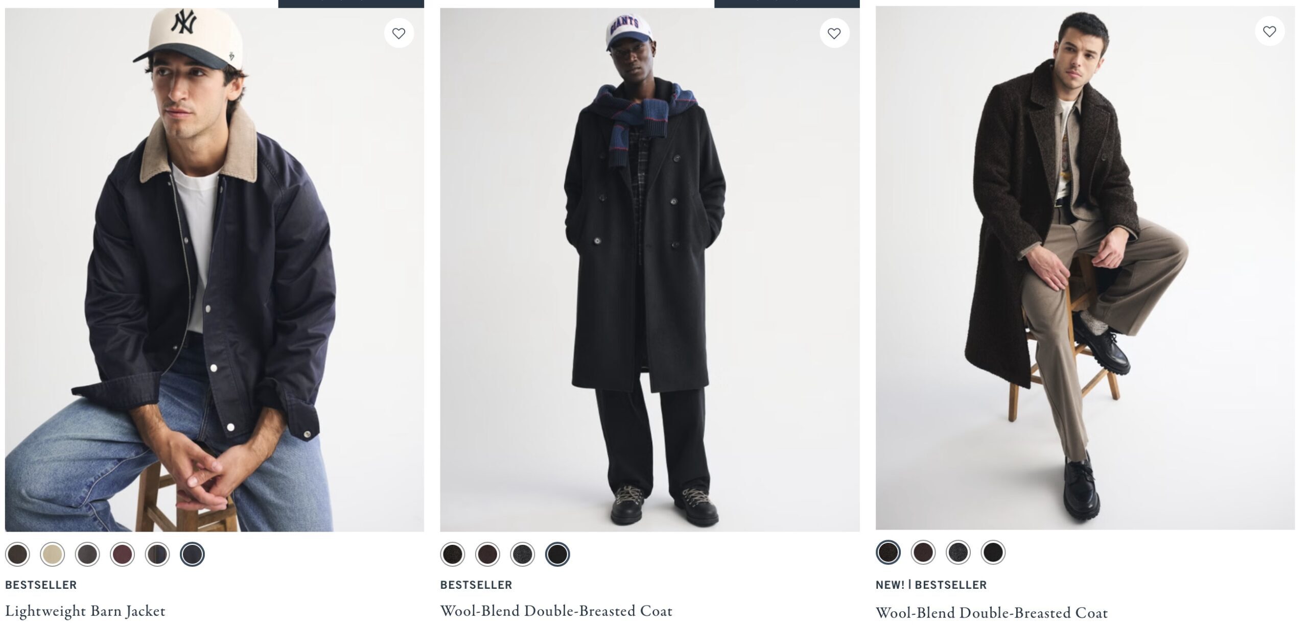 Верхняя одежда Abercrombie&Fitch купить в Италии с Aukciony