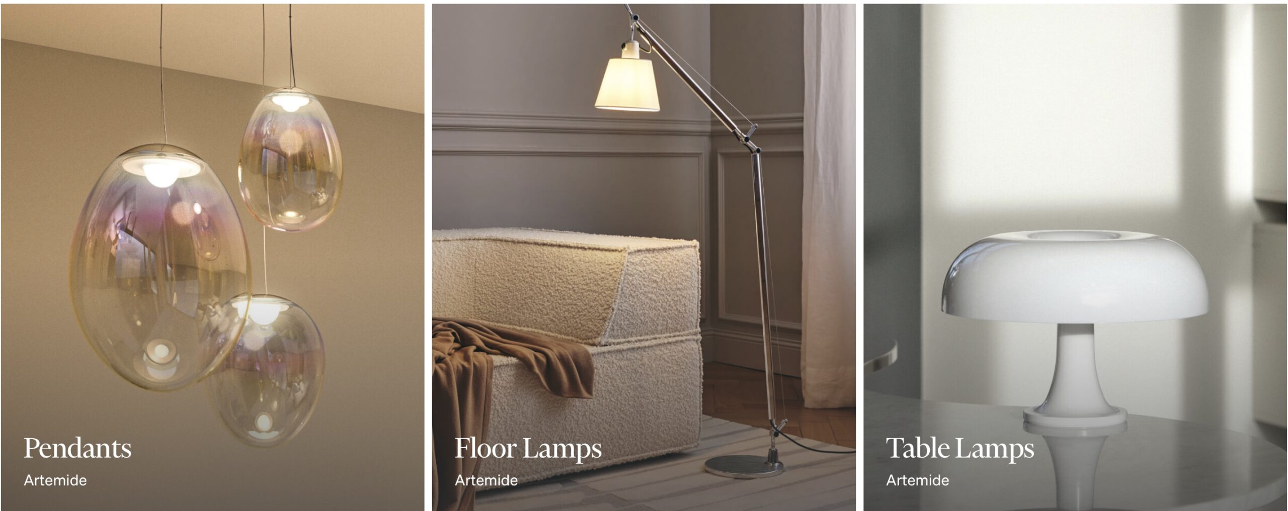 Купить освещение в Италии: Artemide