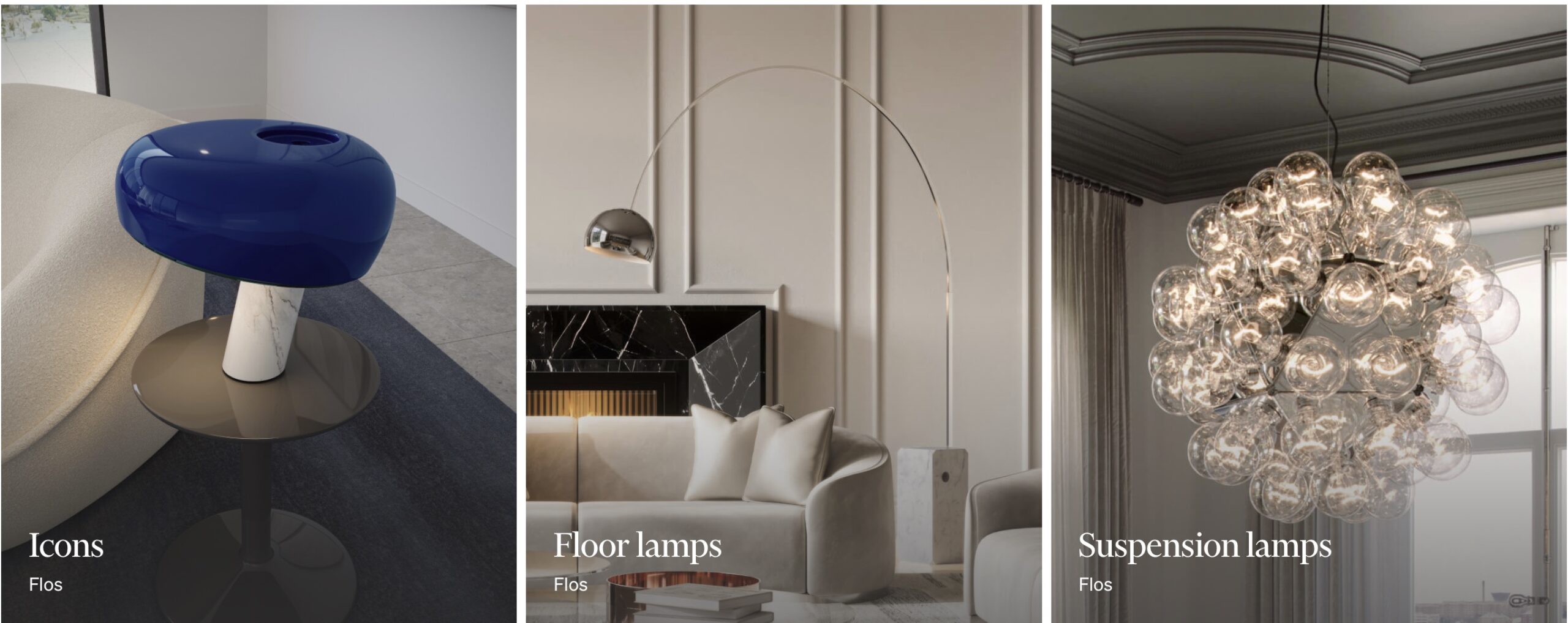 Купить освещение в Италии: Flos