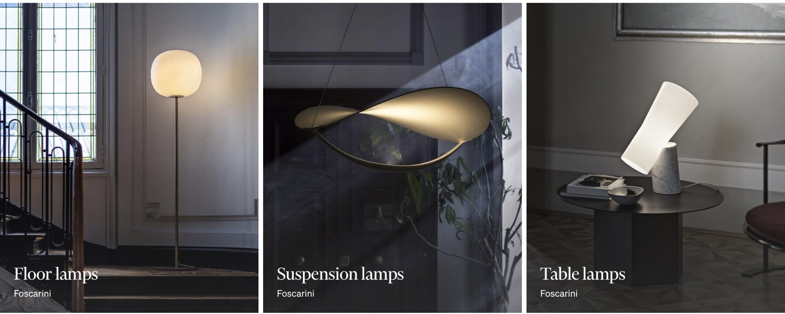 Купить освещение в Италии: Foscarini