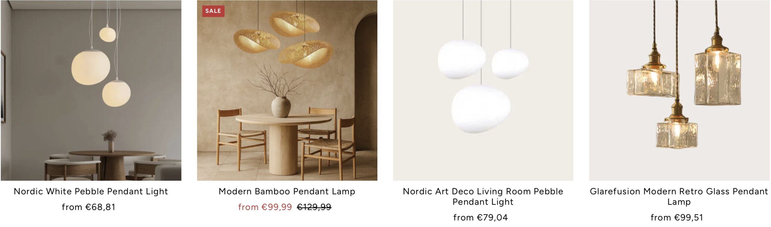 подвесные светильники Glare Fusion