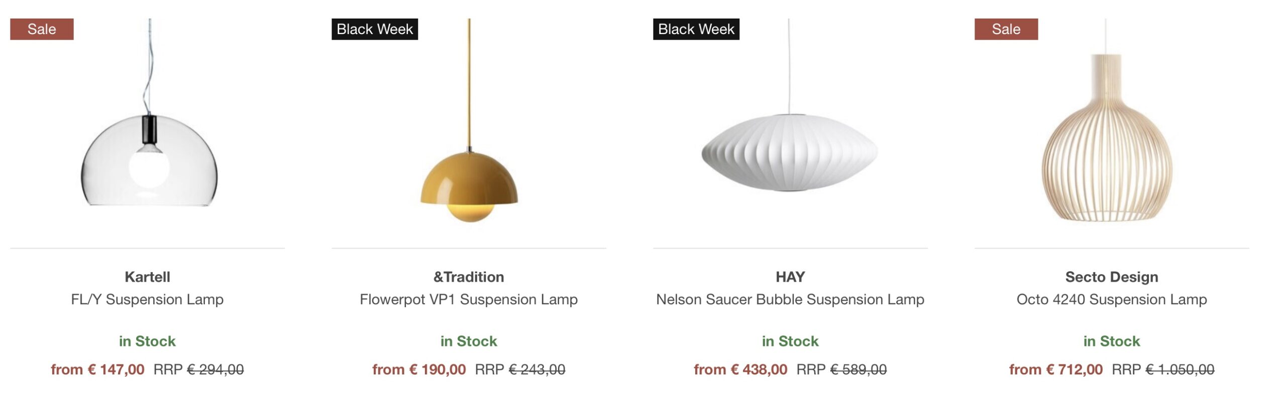 Подвесные лампы Ambiente Direct