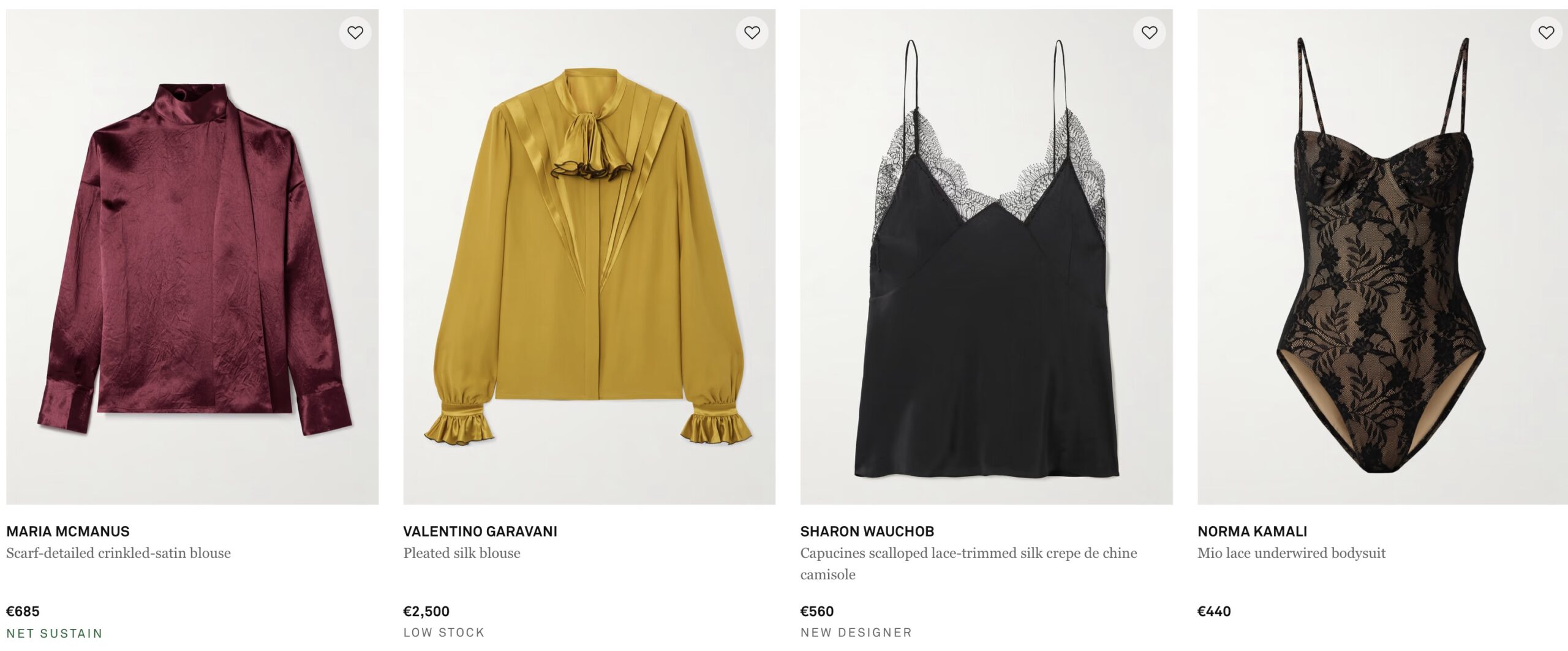 Топы на Net-a-Porter