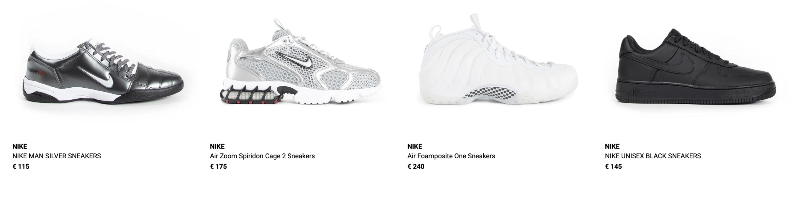 Обувь из Италии кроссовки Nike купить на Antonioli