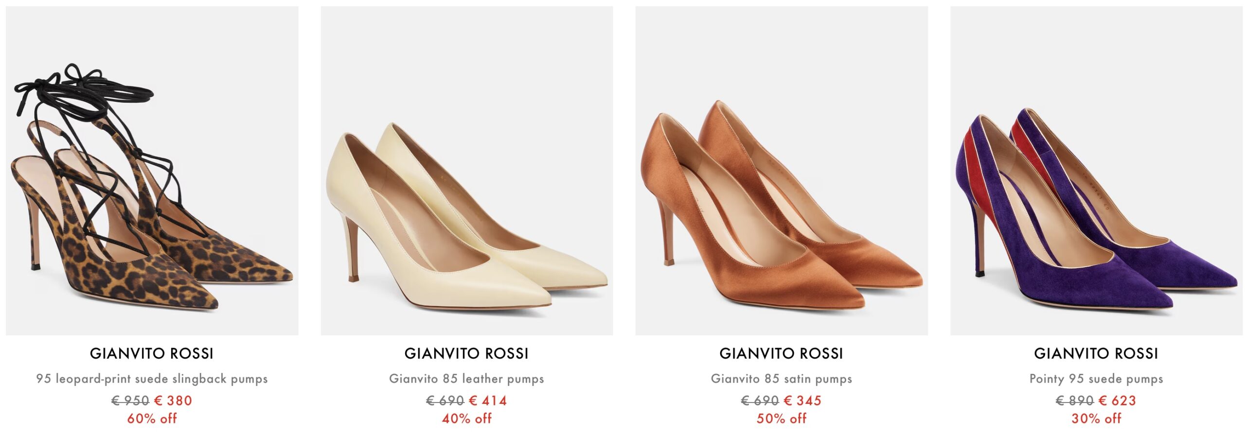 обзор женской распродажи Mytheresa: GIANVITO ROSSI