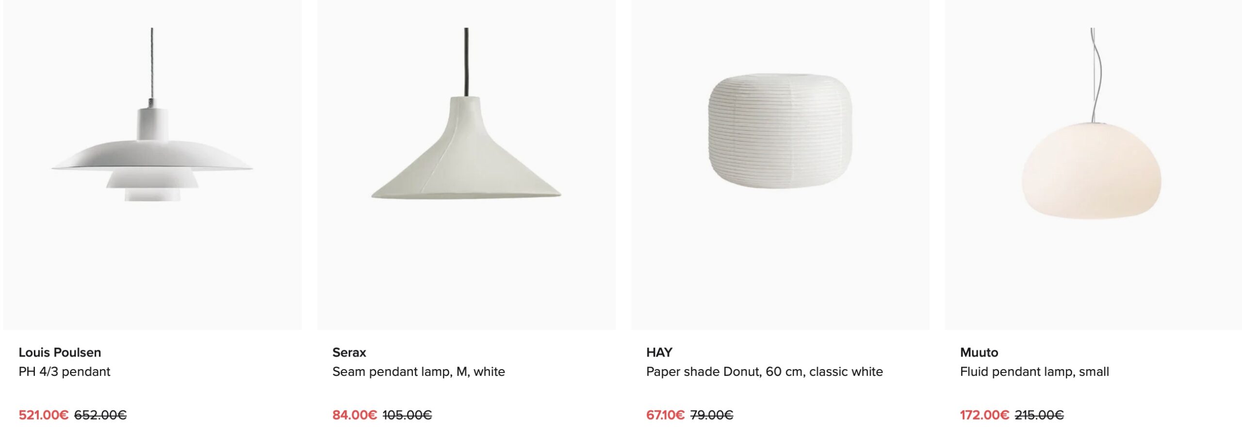 Finnish Design Shop Подвесные светильники