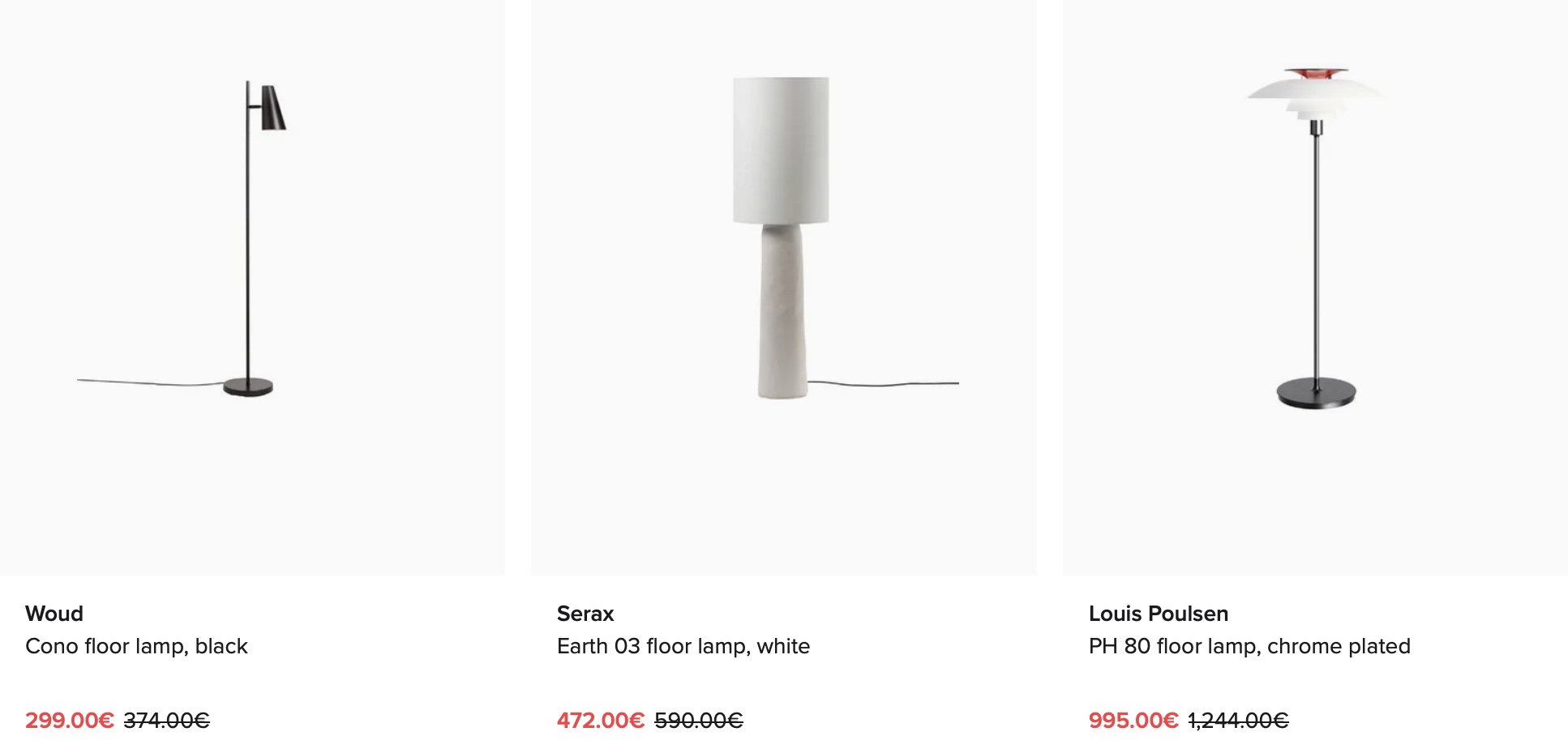 Торшеры Finnish Design Shop 