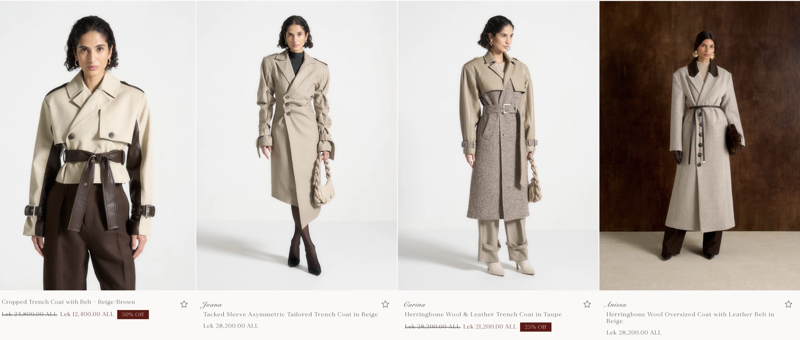 Тренчи и плащи Manìere De Voir купить в Италии через Aukciony