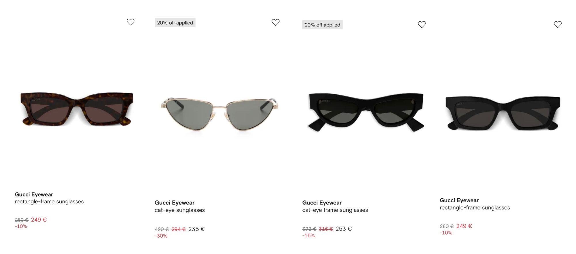  Gucci купить на Farfetch зимняя распродажа 2026 в Италии