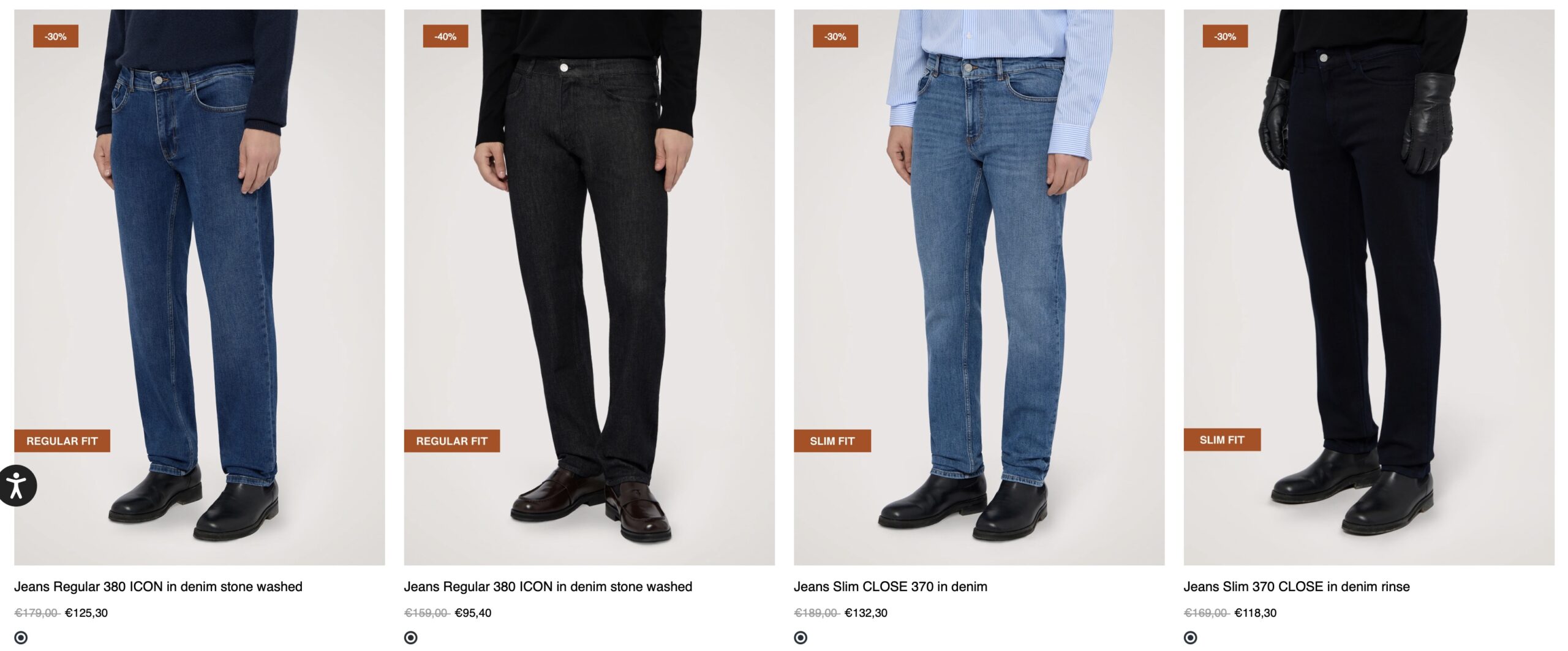 джинсы Trussardi купить в Италии