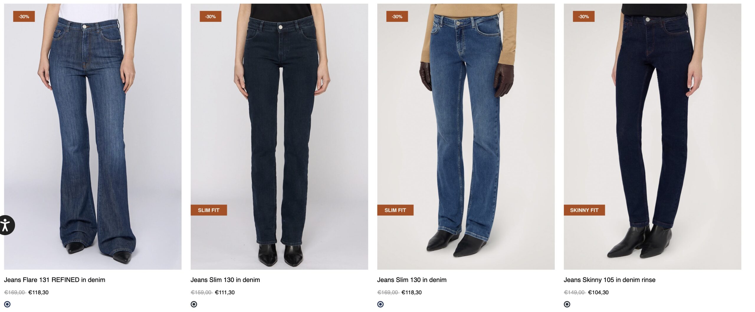 женские джинсы Trussardi купить в Италии