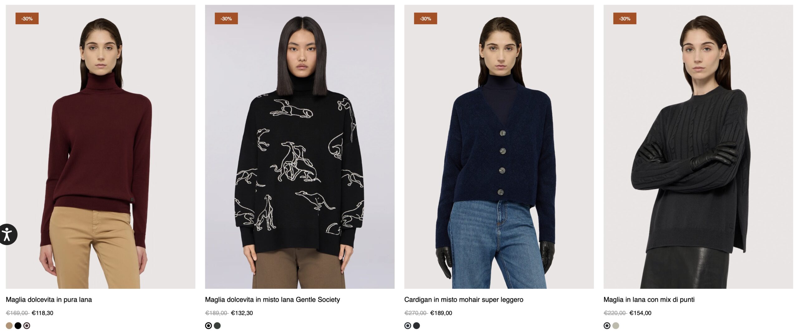 свитеры и кардиганы Trussardi