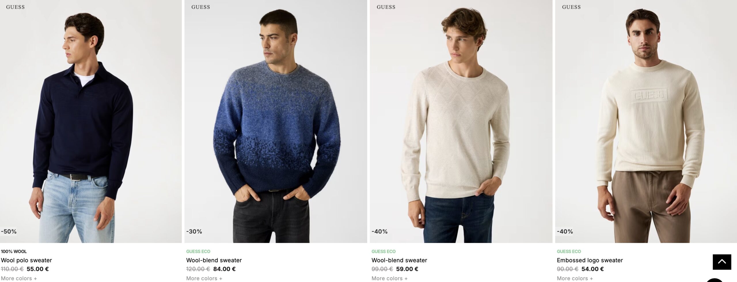 свитеры и кардиганы Guess