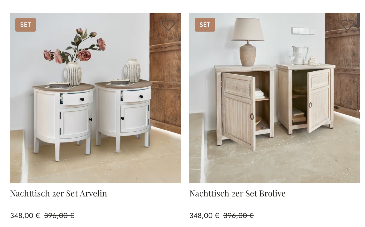 мебель для гостиной и спальни Loberon купить на распродаже 2026