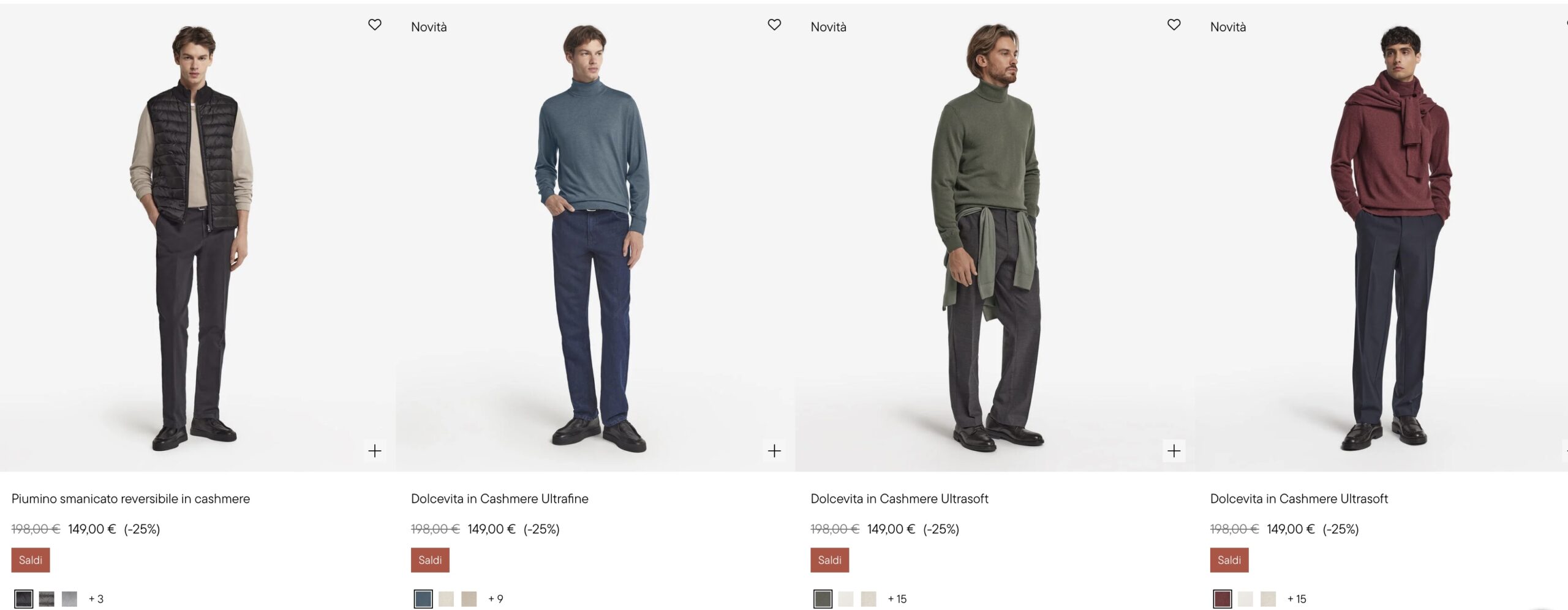 мужской кашемир Falconeri купить на распродаже 2026