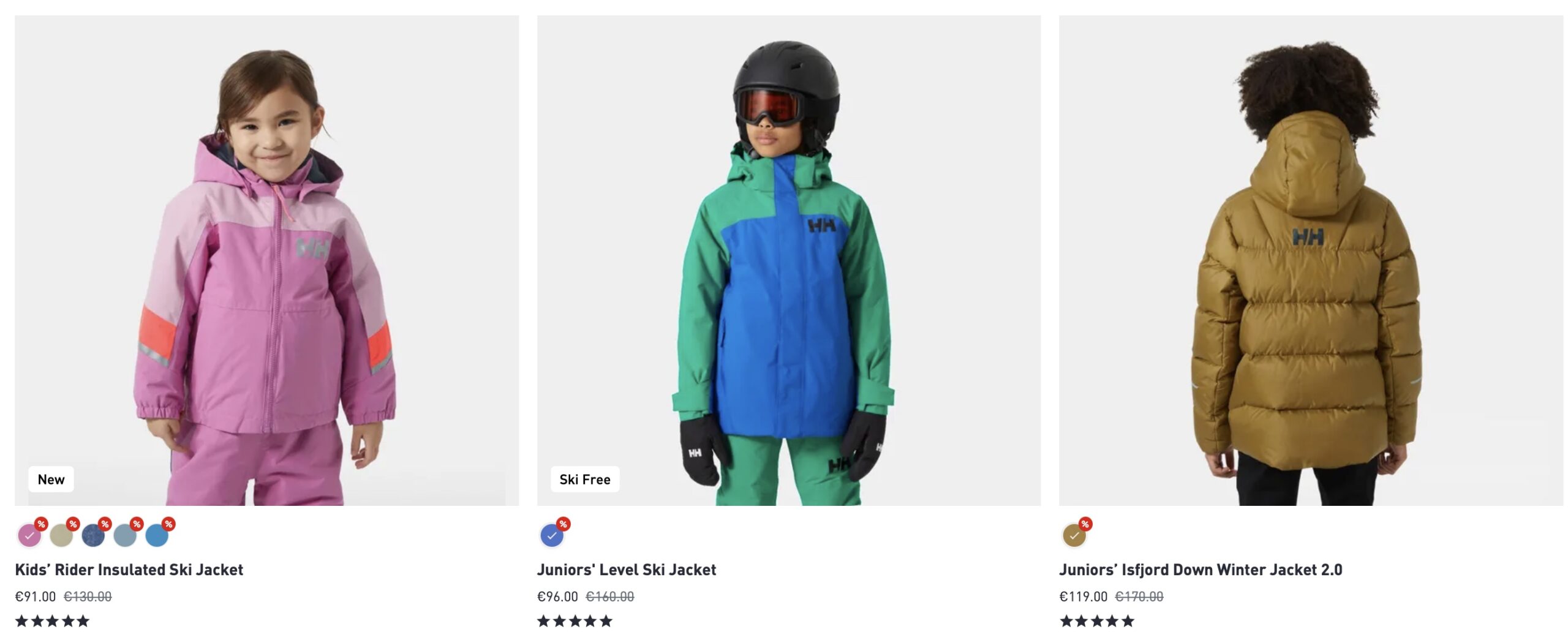 Helly Hansen купить детскую горнолыжную одежду на распродаже в Италии 2026