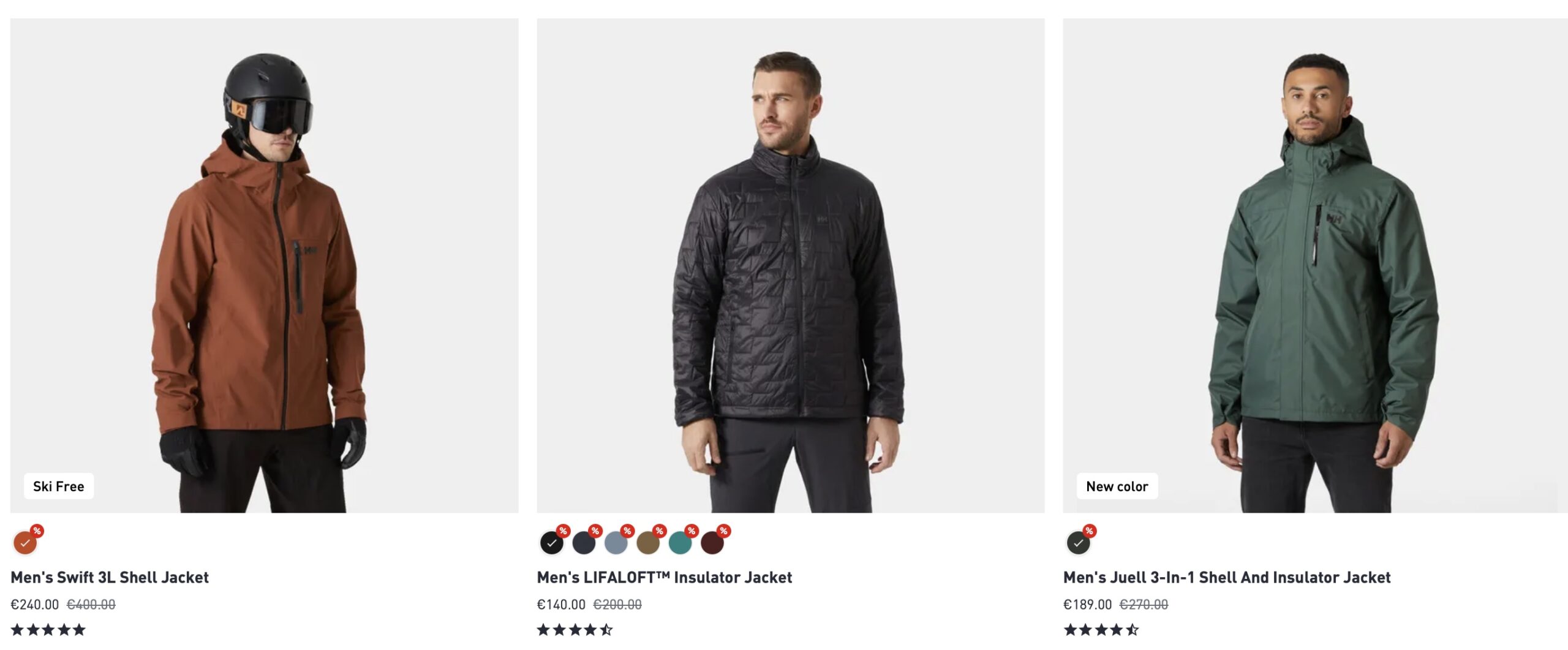 Helly Hansen купить мужские куртки на распродаже в Италии 2026
