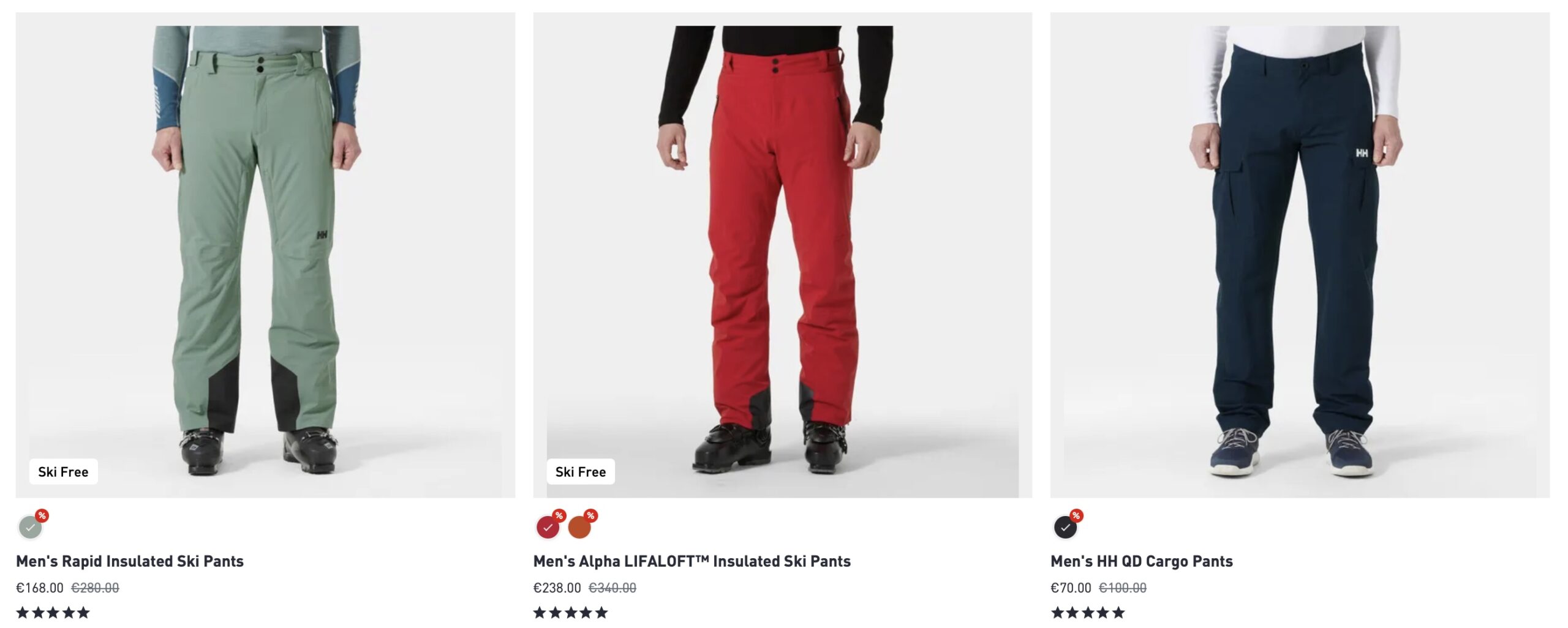 Helly Hansen купить лыжные брюки на распродаже в Италии 2026