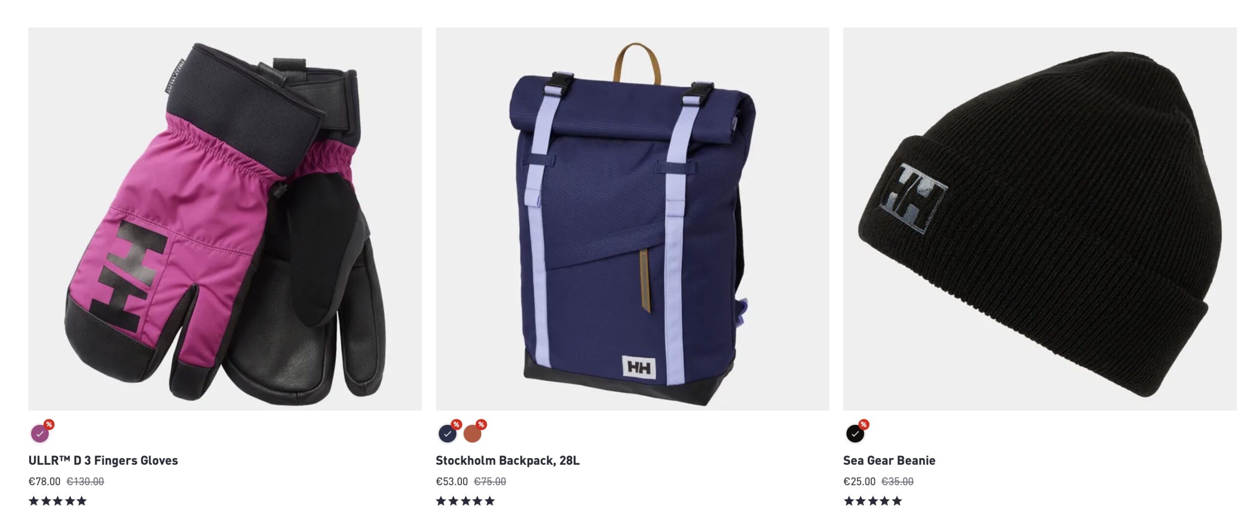 Helly Hansen купить аксессуары на распродаже в Италии 2026