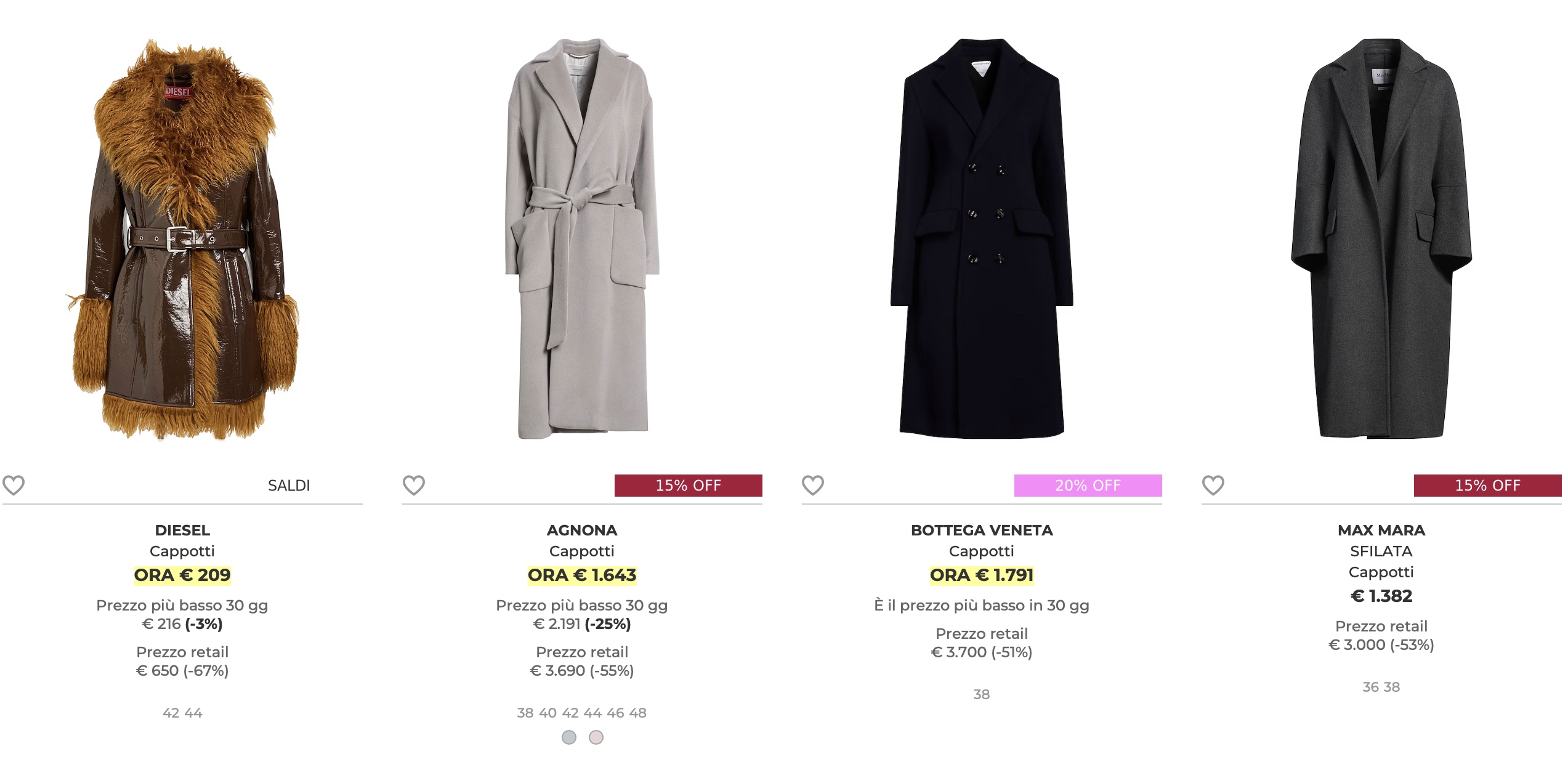 женские пальто купить на Yoox зимняя распродажа 2026